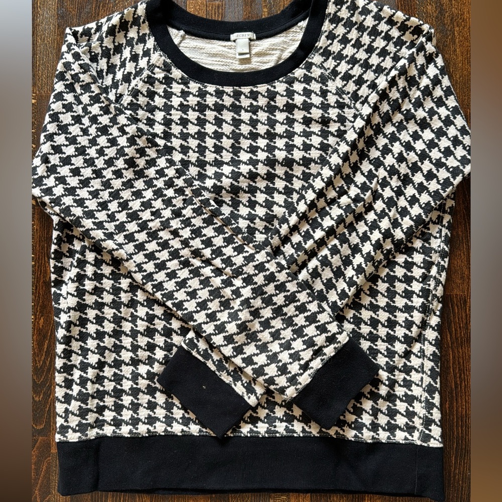 J Crew Herringbone Sweater